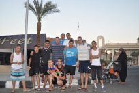  صور لشباب من يافا، اللد والرملة أثناء رحلتهم في شرم الشيخ المصرية